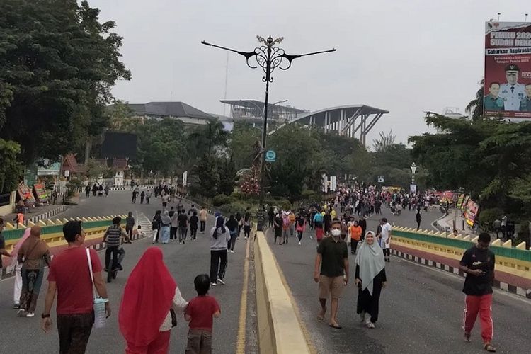 Membentang di Sudirman, Besok Kue Talam Durian Sepanjang Satu Kilometer di Pekanbaru Pecahkan Rekor MURI