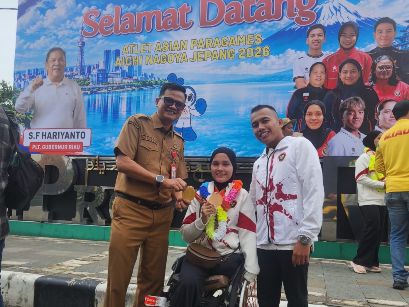 Raih Emas Asian Para Games 2026, Atlet Asal Kuansing Dapat Sagu Hati dari Pemkab