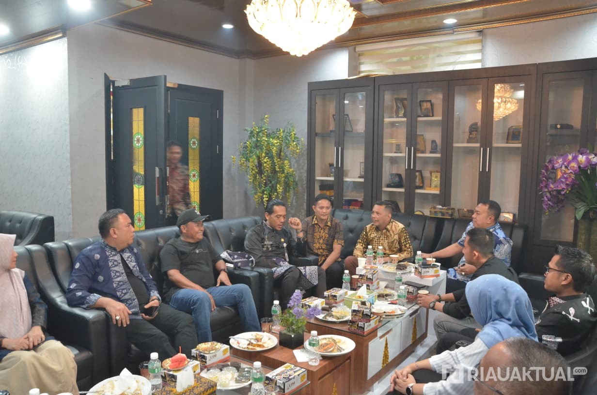 Wabup Kepulauan Meranti Kunjungi DPRD Pekanbaru, Bahas LKPJ