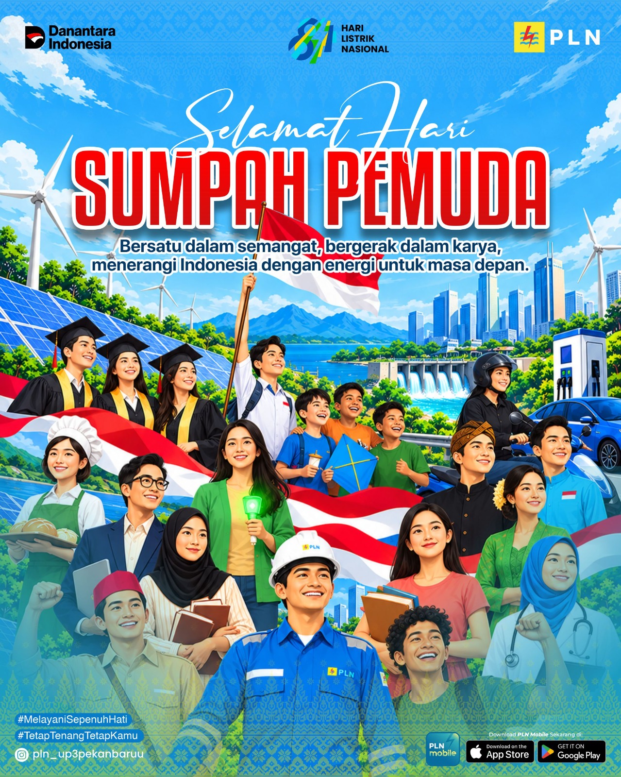 Sumpah Pemuda PLN UP3 Pekanbaru
